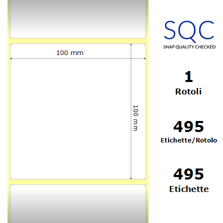 DT100100-CWPC-40/103 - Etichette SQC  S-SHIP Carta
