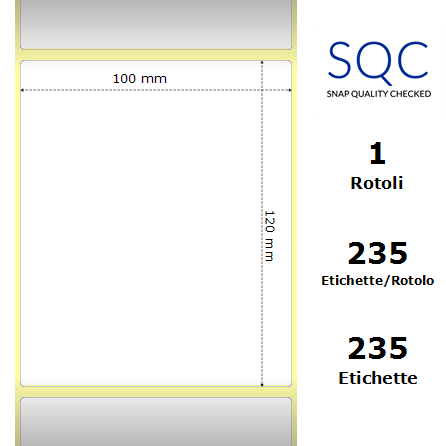 DT100120-SWPC-40/87 - Etichette SQC  S-SHIP Carta