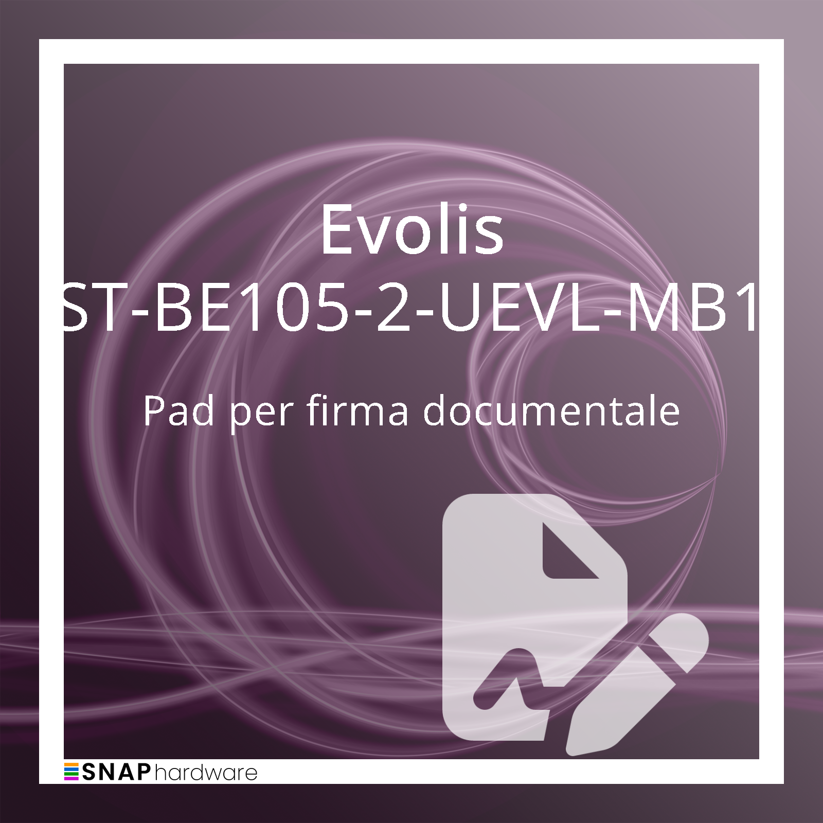 ST-BE105-2-UEVL-MB1 - Pad per firma documentale Evolis 