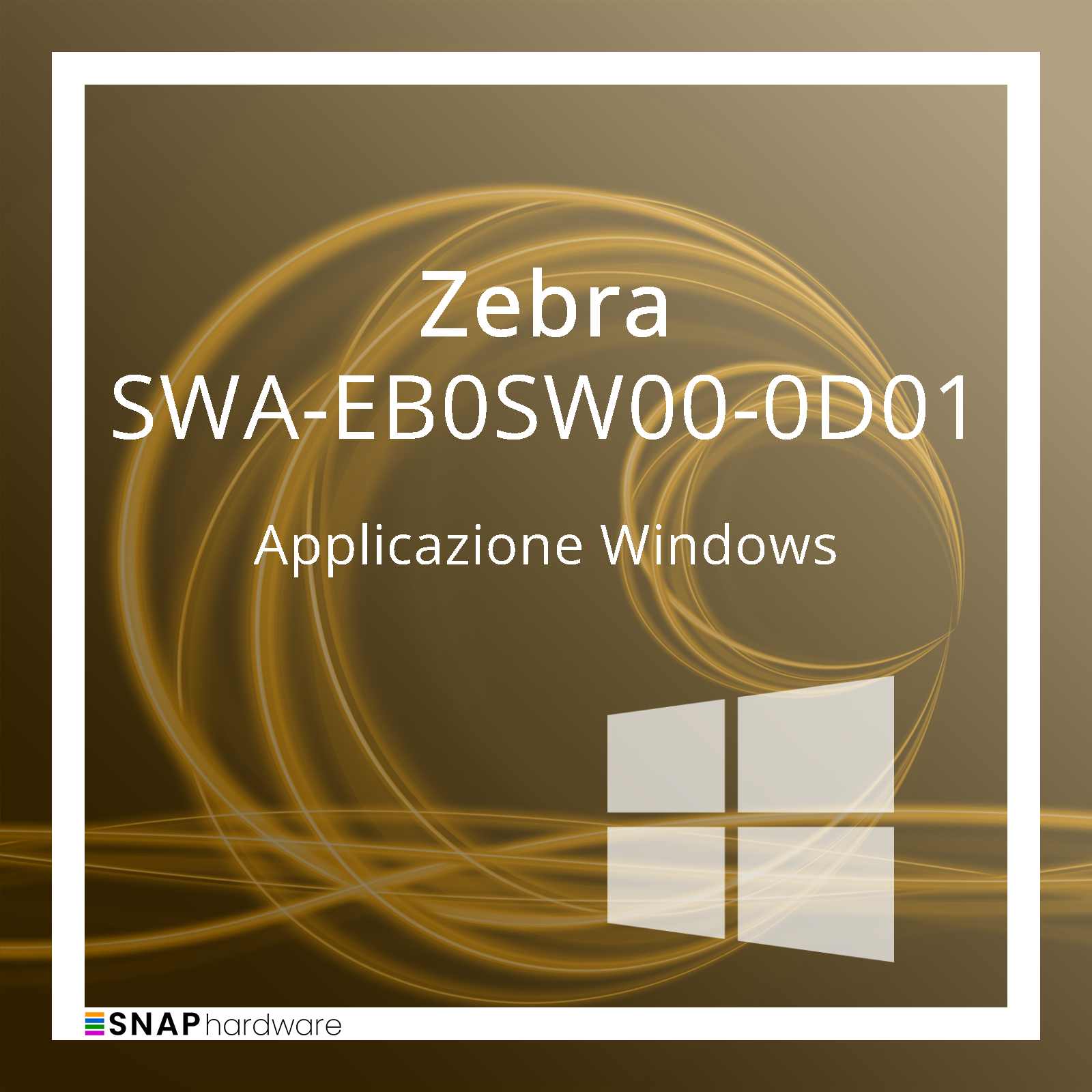 SWA-EB0SW00-0D01 - Applicazione Windows Zebra 