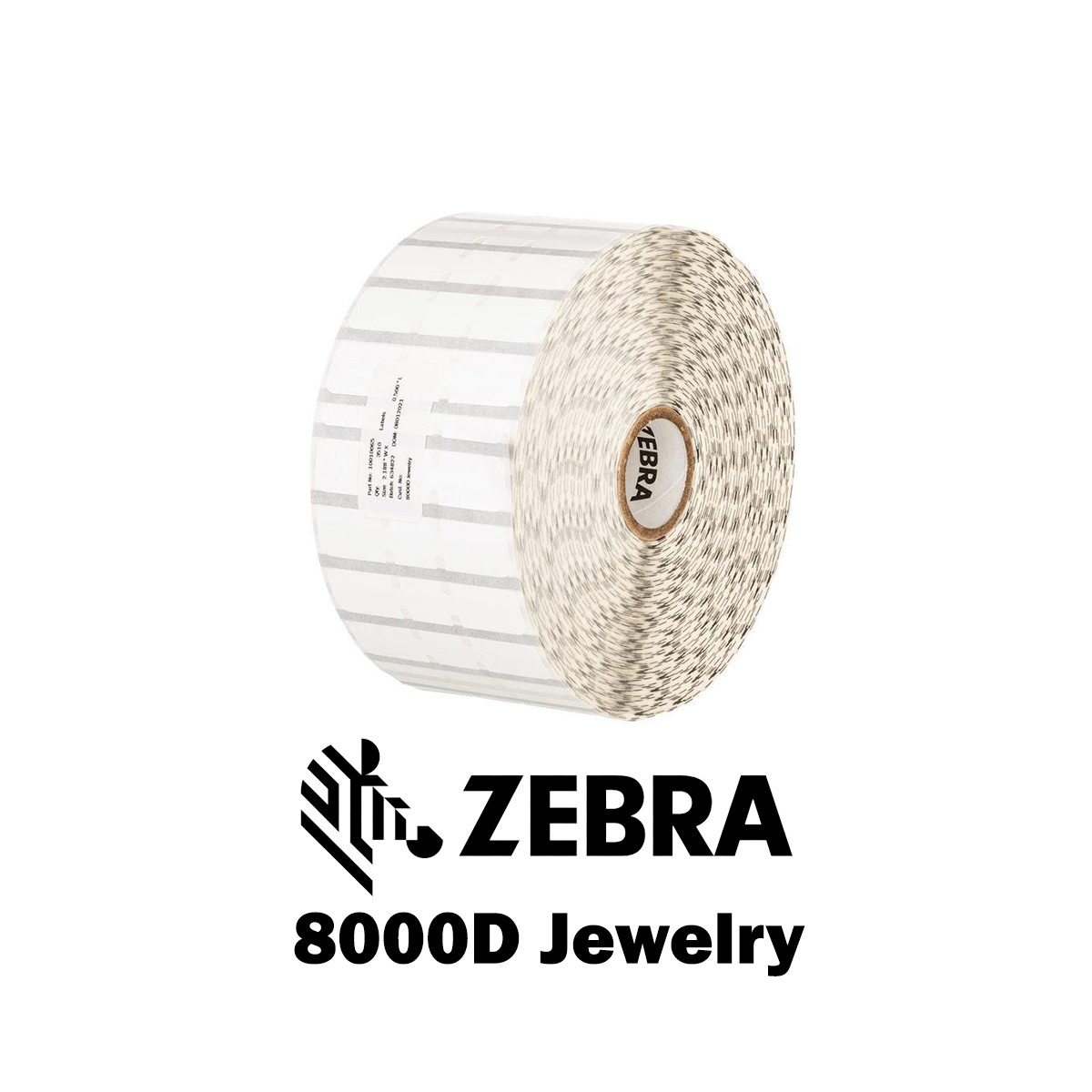 10010065 - Etichette Zebra  8000D Jewelry Polipropilene