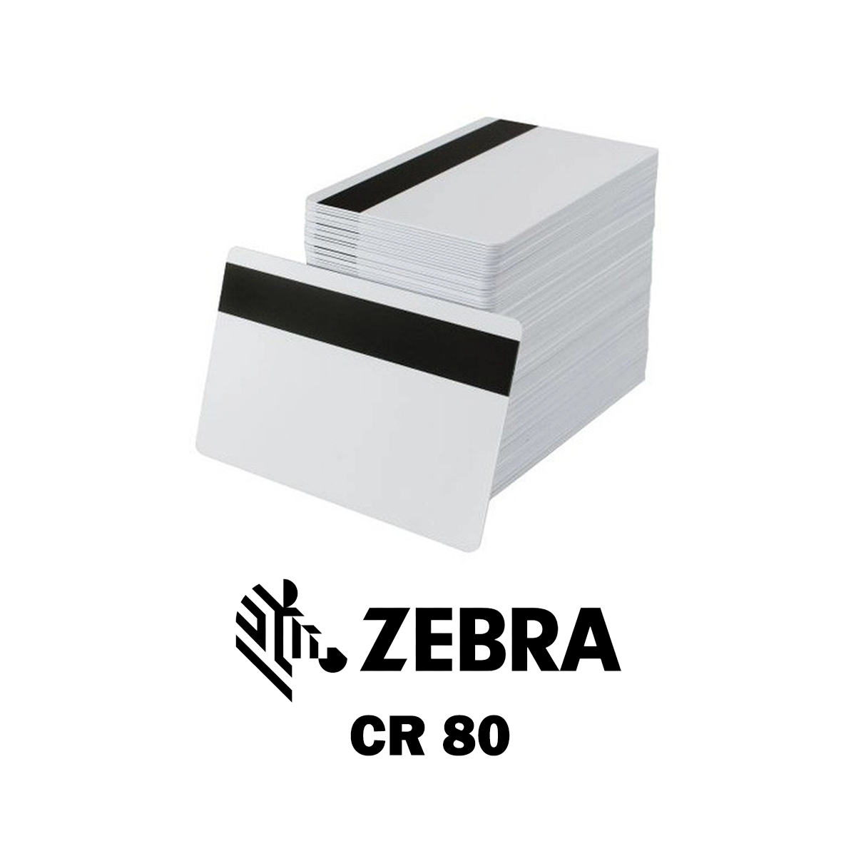 104523-112 - Carte plastiche Zebra  CR80 Cards PVC
