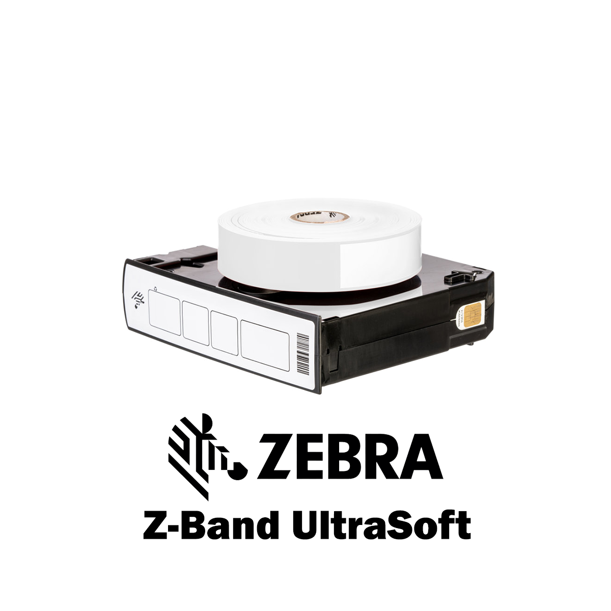 10015357K - Braccialetti Zebra  Z-Band UltraSoft Polipropilene 