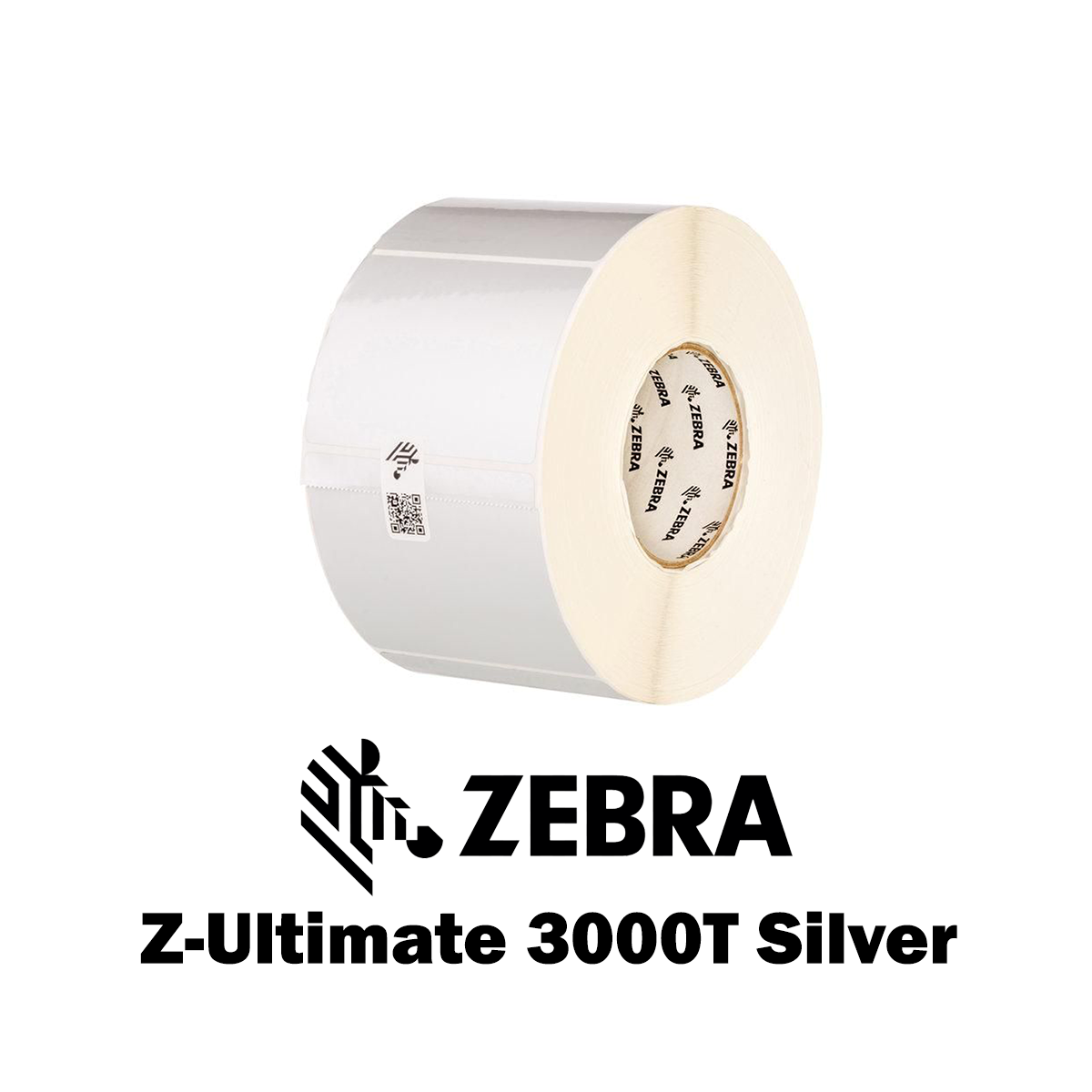 880269-025D - Etichette Zebra Argento Z-Ultimate 3000T Silver