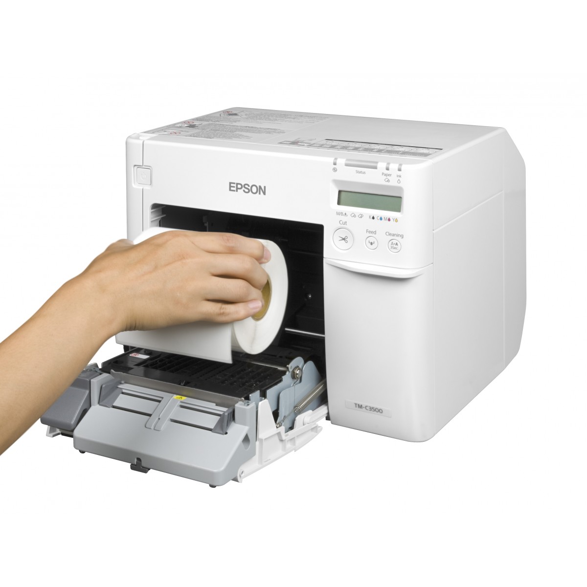 C31CD54012CD Epson Mod. TM-C3500. Stampante di etichette.